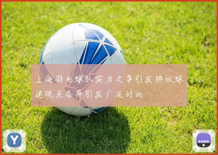 上海羽毛球队实力之争引发热议球迷观点各异引发广泛讨论