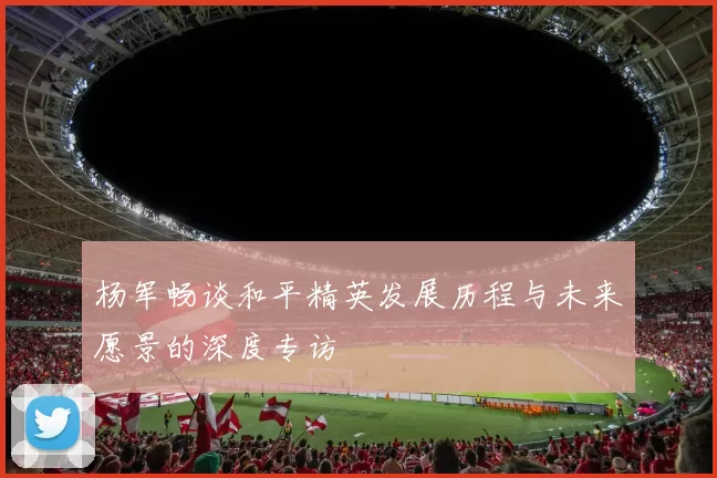 杨军畅谈和平精英发展历程与未来愿景的深度专访