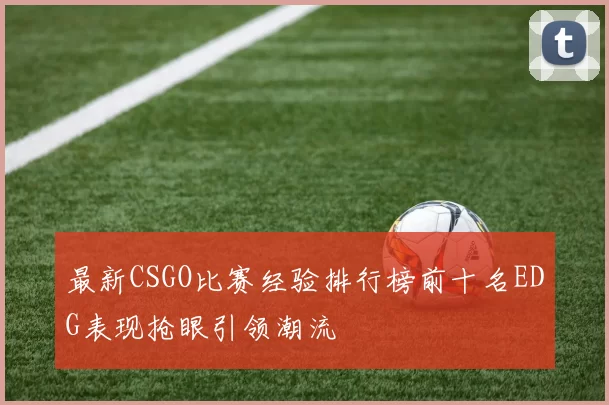 最新CSGO比赛经验排行榜前十名EDG表现抢眼引领潮流